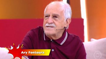 Ary Fontoura diz que encontrou ajuda nas redes sociais em momento difícil - Reprodução/TV Globo
