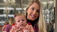 Bárbara Evans celebra os quatro meses da filha - Reprodução/Instagram