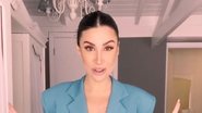 Bianca Andrade escolheu look azul ousado para festa - Reprodução: Instagram