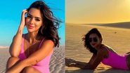 Bruna Biancardi posa de maiô na praia - Reprodução/Instagram