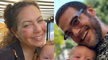 Filhos de Fabiula Nascimento e Emilio Dantas dão show de fofura ao posarem sorridentes para foto - Reprodução/Instagram