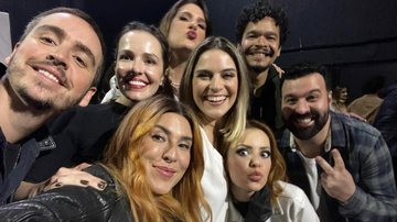Fernanda Paes Leme celebra encontro com elenco de 'Sandy e Junior' em show - Reprodução/Instagram