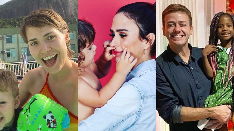 Filhos de Letícia Colin, Tata Werneck e Pablo Sanábio surgem juntos em fotos - Reprodução/Instagram