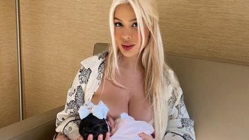 Karoline Lime se declara ao comemorar mesversário da filha - Reprodução/Instagram