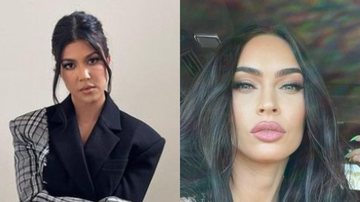 Kourtney Kardashian e Megan Fox posaram juntas para fotos - Reprodução: Instagram
