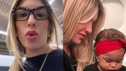 Lore Improta conta sobre perrengue com a filha em avião - Reprodução/Instagram