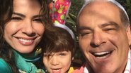 Luciana Gimenez e Marcelo de Carvalho com o filho Lorenzo Gabriel - Reprodução/Instagram
