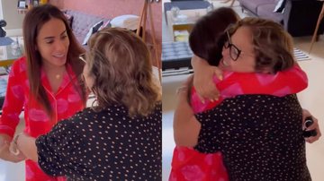 Mãe de Juliette se emociona ao encontrar Anitta pela primeira vez - Reprodução/Instagram