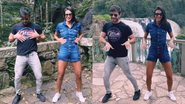 Mariano e Jakelyne Oliveira esbanjam gingado ao fazerem coreografia para nova música do sertanejo - Reprodução/Instagram