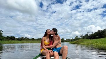 Namorado de Gleici Damasceno abre perfil privado e revela cliques com a ex-BBB na Amazônia - Foto/Instagram
