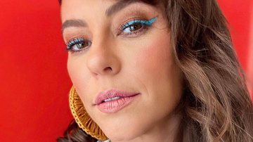 Paolla Oliveira surge deslumbrante com maquiagem colorida - Reprodução/Instagram