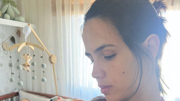Pérola Faria mostra o rosto do filho recém-nascido - Reprodução/Instagram