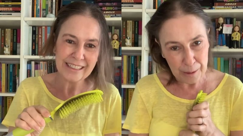 Susana Naspolini avisa que vai raspar a cabeça - Reprodução/Instagram