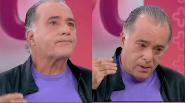Tony Ramos no programa Mais Você - Foto: Reprodução / Globo