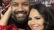 Viviane Araújo exibe barrigão em fotos românticas como marido - Reprodução/Instagram