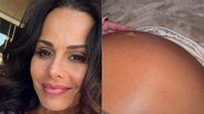 Viviane Araújo encanta ao mostrar Joaquim mexendo na barriga - Reprodução/Instagram