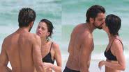 Atriz Agatha Moreira curte praia no Rio em clima de romance com o namorado, Rodrigo Simas - Foto: Ag News/ Dilson Silva