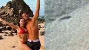 Atriz Larissa Manoela e ator André Luiz Frambach estão aproveitando viagem romântica por arquipélago - Foto: Reprodução / Instagram