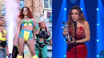 Anitta ganhou prêmio inédio para brasileiros no VMA - Foto: Reprodução / MTV / Getty Images