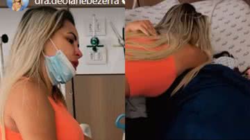 Deolane Bezerra visita a mãe no hospital após sair de A Fazenda - Foto: Reprodução / Instagram