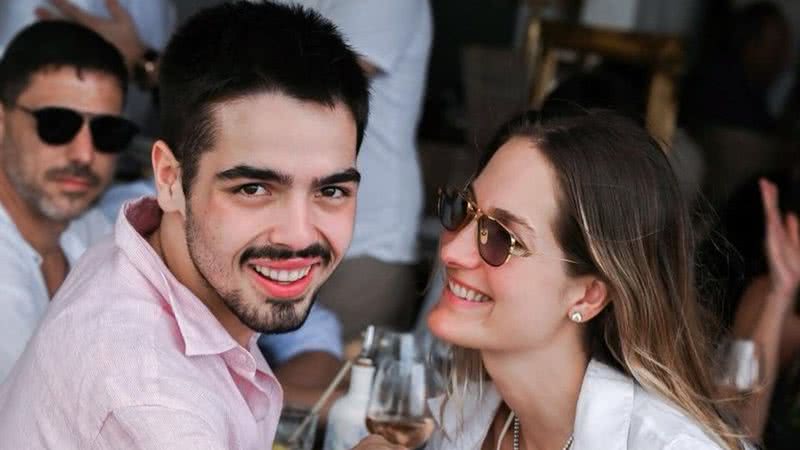 João Guilherme Silva e Schynaider Moura celebram um ano de namoro - Reprodução/Instagram