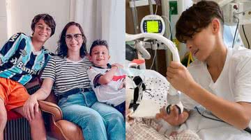 Leticia Cazarré mostra visita fofíssima que filhos mais velhos fizeram à caçula na UTI do hospital - Foto: Reprodução / Instagram