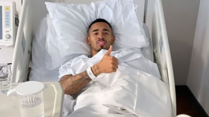 Atacante Gabriel Jesus se machucou durante partida do Brasil contra Camarões, onde a seleção acabou perdendo - Foto: Reprodução / Instagram