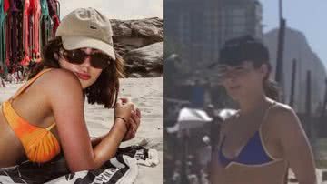 Jade Picon surgiu jogando futvôlei de biquíni na praia - Reprodução: Instagram