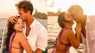 Atriz Larissa Manoela foi pedida em casamento pelo agora noivo André Luiz Frambach em Fernando de Noronha - Foto: Reprodução / Instagram