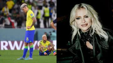 Cantora Luísa Sonza assistiu em Portugal a eliminação do Brasil para a Croácia no Mundial do Catar - Foto: Reprodução / Instagram