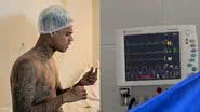 MC Cabelinho toma anestesia geral para fazer tatuagem - Reprodução/Instagram