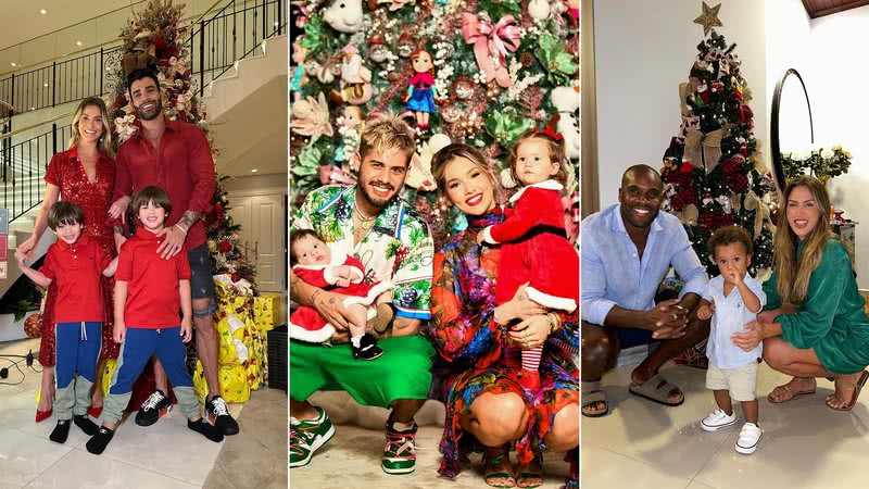 Gusttavo Lima celebra Natal em família e decoração impressiona - Quem