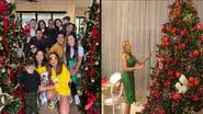 Anitta e Ana Hickmann não economizaram na decoração de Natal para suas mansões - Foto: Reprodução / Instagram