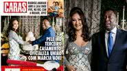 Relembre como foi o casamento de Pelé e Márcia Aoki em reportagem da revista CARAS - FOTOS: Tatiana Aguena