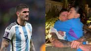 Volante titular seleção argentina Rodrigo De Paul vive romance com uma das maiores estrelas do país atualmente - Foto: Reprodução / Instagram / Getty Images