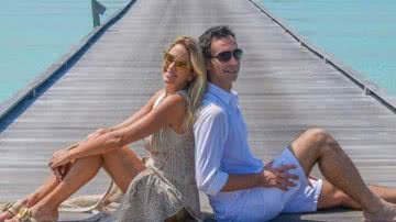 Ticiane Pinheiro celebrou cinco anos ao lado do marido César Tralli - Reprodução: Instagram
