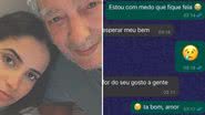 A viúva de Erasmo Carlos, Fernanda, lamentou a falta do cantor - Foto: Reprodução/Instagram