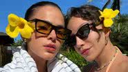 Bruna Marquezine e Priscilla Alcântara surgem de biquíni e ganham elogios: ''Gatas'' - Reprodução/Instagram