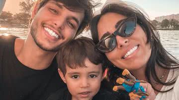 Bruno Guedes e Jade Seba com o filho, Zion - Reprodução/Instagram