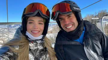 Carol Dias vive cena romântica com Kaká durante passeio na neve - Reprodução/Instagram
