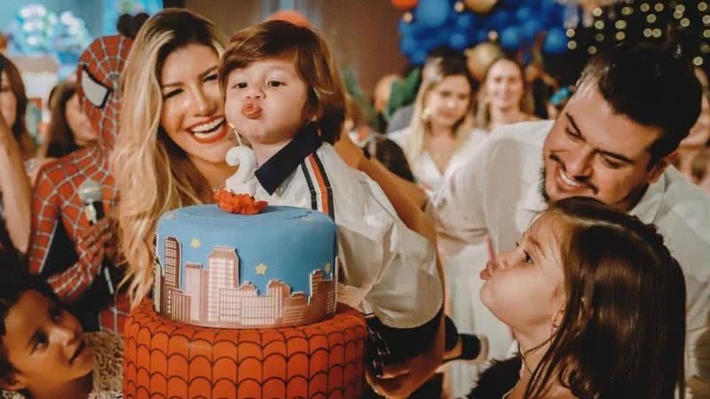 Cristiano, da dupla com Zé Neto, celebra chegada dos 2 anos do filho com festa intimista - Allyson Moreno