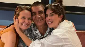 Fernanda Paes Leme e Fernanda Rodrigues encontram Zeca Pagodinho no shopping - Reprodução/Instagram
