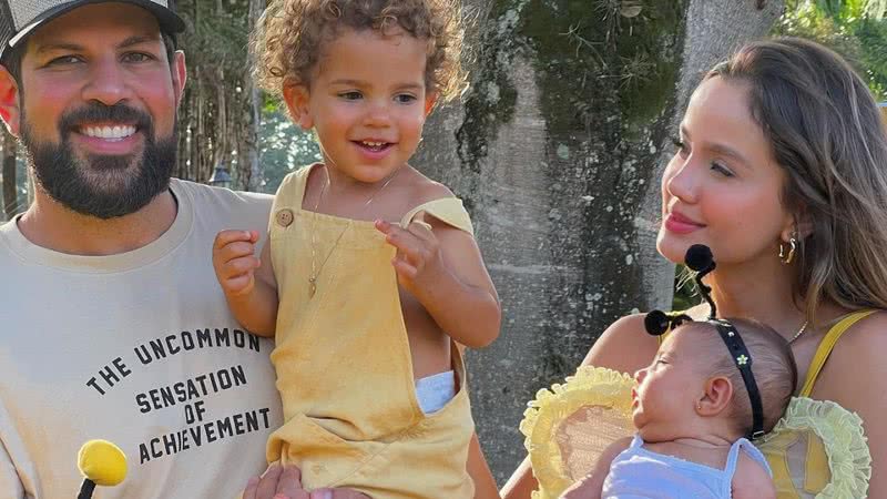 Com festa temática, Biah Rodrigues e Sorocaba celebram o terceiro mês da filha - Reprodução/Instagram
