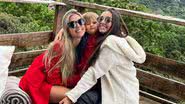 Flávia Viana curte viagem especial na companhia dos filhos, Sabrina e Gabriel - Reprodução/Instagram