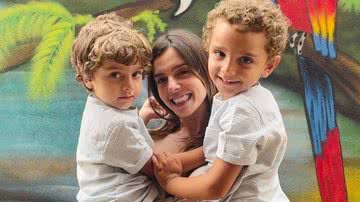 Giovanna Lancellotti comemora aniversário de 4 anos dos irmãos gêmeos - Reprodução/Instagram