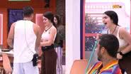 Arthur Aguiar ensina Jade Picon a varrer a casa - Reprodução/TV Globo