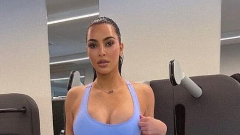 Kim Kardashian postou a foto dias após seu namorado Pete Davidson assumir publicamente o relacionamento dos dois - Reprodução: Instagram