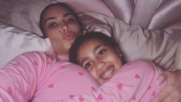 Kim Kardashian posta cliques com a filha mais velha e encanta os fãs - Reprodução/Instagram