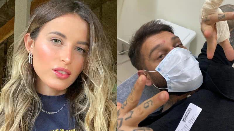 Lorena Carvalho relembra susto após queda de Lucas Lucco - Reprodução/Instagram
