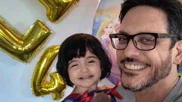 Lucio Mauro filho celebra aniversário da filha, Liz: ''Meu mundo mais feliz'' - Reprodução/Instagram